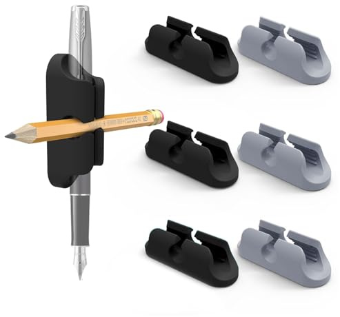 Cesujowaz Stiftehalter magnetisch, 6er Set stifthalter magnetisch Silikon stifte Halter Selbstklebend für Schreibtisch Whiteboard Spind