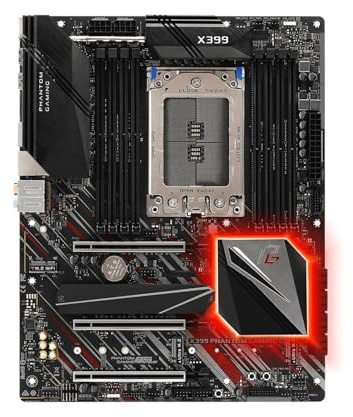 Placa Base para Juegos Placa Base X399 Fit For ASROCK Phantom Gaming 6 AMD TR4 Threadripper DDR4 3400+128GB Soporte TR 1920X 1900X 2950X 1950X ATX
