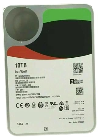 ROBLJZWRY NAS 3.5 10TB 256MB Internal Desktop Hard Drive ST10000VN0008 | NAS 3.5 10TB 256MB Internal Desktop Hard Drive ST10000VN0008