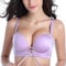 FallSweet Add Two Cups Bras Brassiere for Women Push Up Padded Unlined, 75A/B, Purple