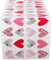 DII CAMZ37697 Tischläufer aus 100% Baumwolle, maschinenwaschbar, Bedruckt, für Muttertag, Valentinstag und den täglichen Gebrauch, 35,6 x 182,9 cm, Herz-Collage