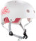 Rio Roller Script Helm, Unisex, für Erwachsene, Unisex-Erwachsene, RIO159_53/56 cm_Blanco, weiß, 53/56 cm