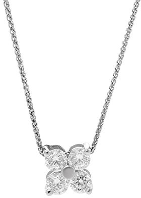 Orphelia Damen-Ketten mit Anhänger 925 Sterling Silber zirkonia ZH-7312