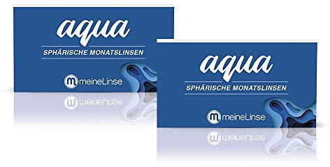 meineLinse Aqua sphärische Monatslinen 6 Stück (ehemals Oculsoft) (-1.25, 8.6, 14.2, 6)