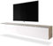 Selsey 5903025287157 TV-Bänke & Lowboards 180 cm Betonoptik/Weiß Hochglanz