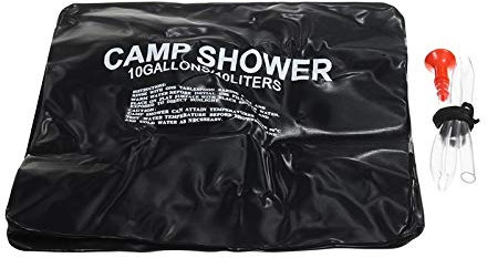 LIANYG 20L / 40L Wassersack Energie beheizte Badewanne Tragbare Solar Erhitzt Outdoor Camping Duschbeutel Picknick Wassertasche Wandern Wasser Lagerung Campingdusche 492 (Color : 20L)