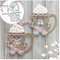Lebkuchenmann-Kaffeetassen-Shaker, Metall-Stanzformen, Kartenherstellung, Frohe Weihnachten, Schleife, Stanzformen, Stanzschablonen, DIY, Scrapbooking, Album, Prägung, Papier, Karten, Prägung