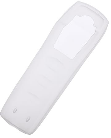 KICHOUSE Housse De Télécommande Silicone Transparent pour TV Protection Anti-poussière Et Étanche Design Ergonomique Et Durable