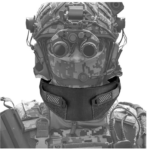 Fotrsta Universal Guard Halsschutz Halsband Für Taktische Weste Kragen Nackenschutz Nackenpanzer Modul FüR PlattenträGer Nackenschutz Airsoft Paintball ZubehöR