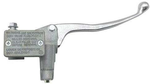 Mabutingti Maître-cylindre Pompe de Frein Avant droit pour Yama-ha YFZ450 Raptor 250 700 Grizzly 550 700 Kodiak 700 YFM250 YFM550 YFM700 (Argent)