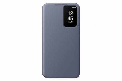 Samsung Galaxy Official S24+ Smart View Wallet Case, Violet