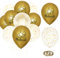 24 Stück Eid Mubarak Luftballons Ramadan Latexballons Stern Mond Deko Set Helium Konfetti Latex Ballons Dekoration Geschenk für Männer Frauen Feier Party (2 Motive)