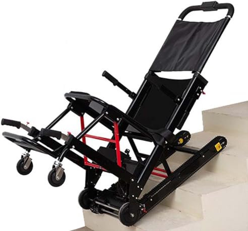 Raupen-Treppensteiger-Rollstuhl, elektrischer Raupen-Treppensteiger, tragbarer Sackkarren-Treppensteiger, kann Treppen hoch- und runtergehen, Stuhl, Treppensteig-Rollstuhl für ältere Patient