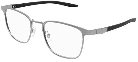 PUMA Brillengestell (Modell PU0420O) für unisex, Rechteckig, gefertigt aus Metall & carbon (inklusive Brillenetui)