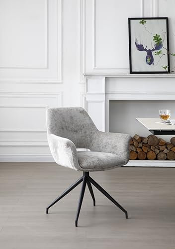 BISLEY Easy Meet G, Drehbarer Besucherstuhl, Schwarz pulverbeschichtetes Sterngestel, Mit Kunststoffgleitern, Farbe: 744 portland