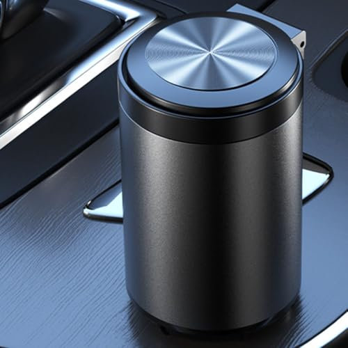 GKLYJCDR Auto Aschenbecher für Opel Corsa E 2014-2019,Tragbarer Abnehmbar Rauchfreien Aschenbecher Selbstverlöschend Geruchsdicht Geruchloser Aschenbecher,T