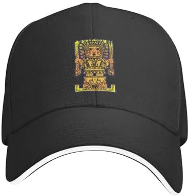 ENWIND Baseballmütze Inka Mythologie Gott Baseball Kappe Trucker Hut Geburtstag Frauen Hüte Männer Party Hut Wandern Hut Hut