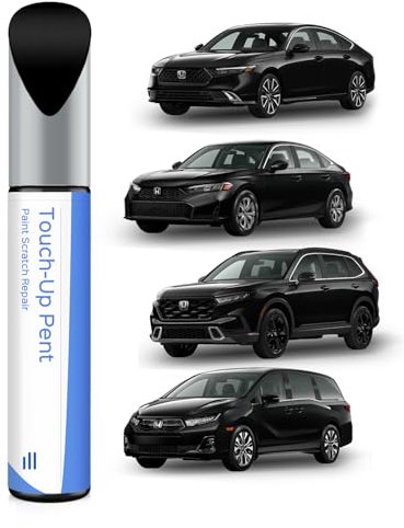Stylo de retouche NH-731P Crystal Black Pearl pour Honda – Correspondance exacte pour éclats et rayures
