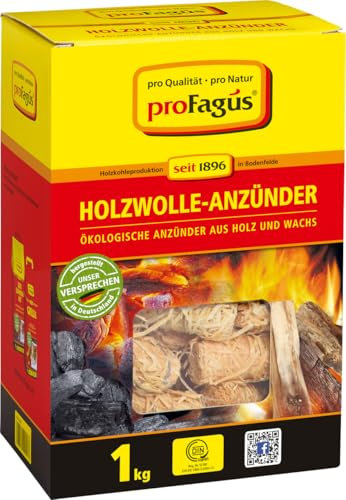 Profagus Holzwolle-Anzünder Schachtel (1 kg)
