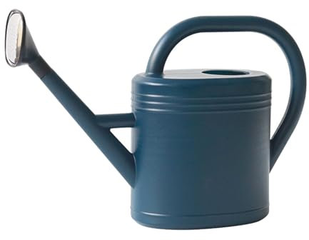 Grand Arrosoir en Plastique de 8 L avec Bec Long, Arrosoir pour Plantes pour la Maison et Le Jardinage, Récipient D'arrosage, Bidon d'eau (Blue)