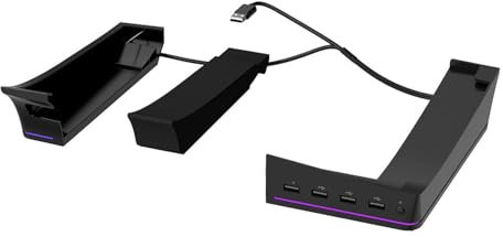 Organizadores de soluciones de almacenamiento con expansión USB y estación de acoplamiento ABS de carga rápida adecuados