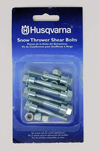 Husqvarna Scherbolzen und Muttern Set für 2-stufige Schneefräsen/-werfer (6er-Pack) 570XP, 575XP, 576XP/ 580790401