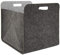 DuneDesign 100% Recycling Filz Aufbewahrungsbox 33x38x33 - Kompatibel mit Kallax Regal - Cube Organizer Regalfach Einsatz - Ordnungsbox Kinderzimmer Filzkorb Aufbewahrung Kinder Spielzeugkiste