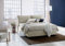 Talamo Italia - Letto matrimoniale Antonia, Letto contenitore con rivestimento in tessuto, 100% Made in Italy, Apertura frontale, adatto per materasso Cm 160x200, Grigio