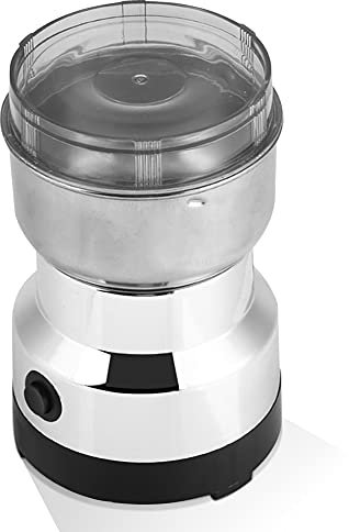 Molinillo de café eléctrico de acero inoxidable, molinillo frutos secos electrico, grinder o café en polvo, moler para café, granos de especias, frutos secos, especias, hierbas