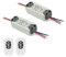 eMylo Smart Wireless RF Contrôleur de moteur Commutateur de relais Module 220V Moteur Télécommande Commutateur 90V-250V pour porte roulante/Rideau électrique/Pompe Commande Moteur Avant/Arrière 2 Pack