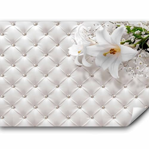murando - Fototapete selbstklebend Leder-Optik Abstrakt, Schlafzimmer | Selbstklebend ohne Kleister, Full HD Druck, ideal fürs Wohn- oder Schlafzimmer, schnelle Montage, lichtbeständig, geruchsfrei