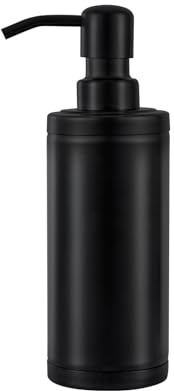 GAPPO Mattschwarzer Seifenspender Edelstahl Metall Pumpe Hand Lotion Flasche für Badezimmer, Schlafzimmer und Küche