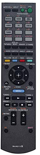 RM-AAU113 Ersatz Fernbedienung -VINABTY RM AAU113 Ersatz-Fernbedienung für Sony RMAAU113 HT-SS380 HTC-T550W HTCT550W HT-CT550W Home Theater System Remote Control