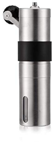 Coffee Grinder Bodum Manual Ceramic Coffee Grinder Stainless Steel Adjustable Coffee Bean Mill With Rubber Loop Ring Easy Clean Kitchen Tools Grinding Miller Machine for Home (Color : L Size)