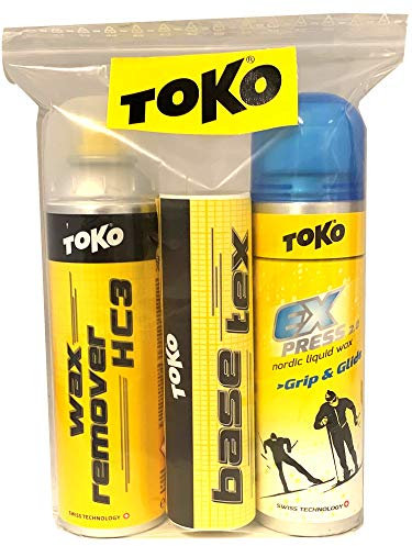 MARC TOKO Skiwachs-Set Grip & Glide - für Schuppen-Ski