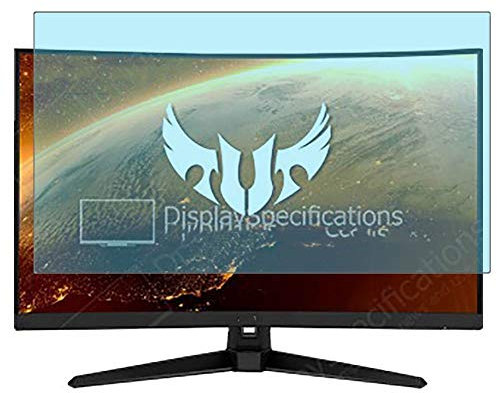 Vaxson 2 Stück Anti Blaulicht Schutzfolie kompatibel mit Asus TUF Gaming VG328H1B 31.5 Display Monitor Bluelight folie folien Displayschutzfolie ( nicht Panzer Schutz Glas folie nicht PanzerGlas )