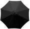 Leww Auvent de rechange pour parasol de terrasse de 3 m avec 8 baleines, Noir