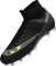 WOWEI Fußballschuhe Herren High Top Spike Cleats Outdoor Athletics Professionelle Fussballschuhe Kinder Trainingsschuhe Fußballschuhe Sportschuhe Wettkampf (FBM-X15, 45EU)