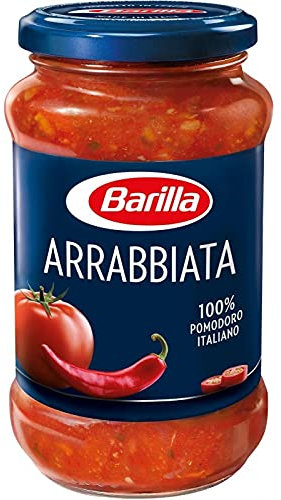 BARILLA Sauce Arrabiata 400G - Sauce tomate italienne épicée pour pâtes et plats mijotés - Saveur authentique et ingrédients de qualité - Parfaite pour une cuisine ital - Lot De 4 - Vendu Par Lot