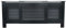 Airwave Radiator Cover Horizontal Line Style Painted MDF Black Radiator Heating Cover (Adjustable)