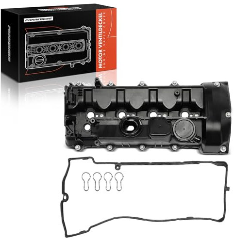 Frankberg Zylinderkopfhaube Ventildeckel mit Gewindebolzen Ventildeckeldichtung Kompatibel mit C-Klasse W204 C200 CDI C220 CDI 2.2L 2.2L 2007-2010 Replace# A6460101130