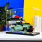 icuanuty Acryl Vitrine für Lego 10317 Icons Land Rover Classic Defender 90, Staubgeschützte Aufbewahrung und Organisation Vitrine für Lego Modell, Größe: 40x20x30 cm (Nur Vitrine )