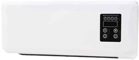 Split Air Conditioner - Portable, Wall Mounted Heating and Cooling Unit for Bedroom, Bathroom, and Home