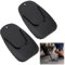 2Pcs Motorcycle Side Stand Pad Motorcycle Support Stand Plate Universal Kickstand Pad Anti-Slip Foot Mat Motorcycle Kick Extension Pad for Soft Ground Grass Outdoor Parking Black