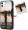 Xylota Personalisierte Handyhülle für iPhone 11 6,1'', Personalisiert Hülle mit Selbst Gestalten Eigenem Bild Foto Schutzhülle, Individuelle Design Stoßfest Silikon Case für iPhone 11,Schwarz