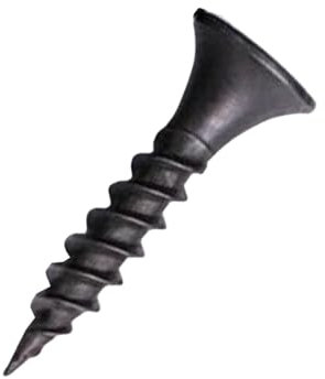 #6 x 1 viti per legno, # 6 viti per cartongesso - filettatura grossa Phillips testa Drive viti per legno per cartongesso - viti autofilettanti (confezione da 160)