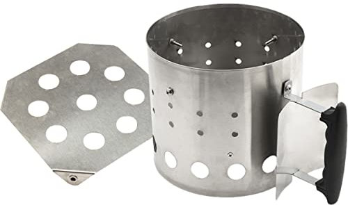 Happyyami De Carbón Chimenea para Barbacoa Lata De De Chimenea Macetas para Exteriores