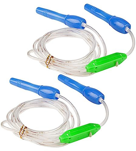 JOINPAYA 2 Cuerdas De Saltar con para Bebés Y con Luces LED Intermitentes Y Luminosas para Fitness Color Aleatorio