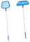 Abaodam 1Ensemble Épuisette de Aluminium Kit de Nettoyage pour Étang Aquarium Filet Profond Filet Profond
