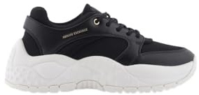 Armani Exchange Damen Vedder, Platform, Patch Logo Sneaker